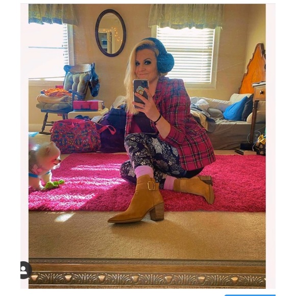 NIB Sam Edelman Leonia Suede Ankle Boots 7 $190 - Picture 8 of 16